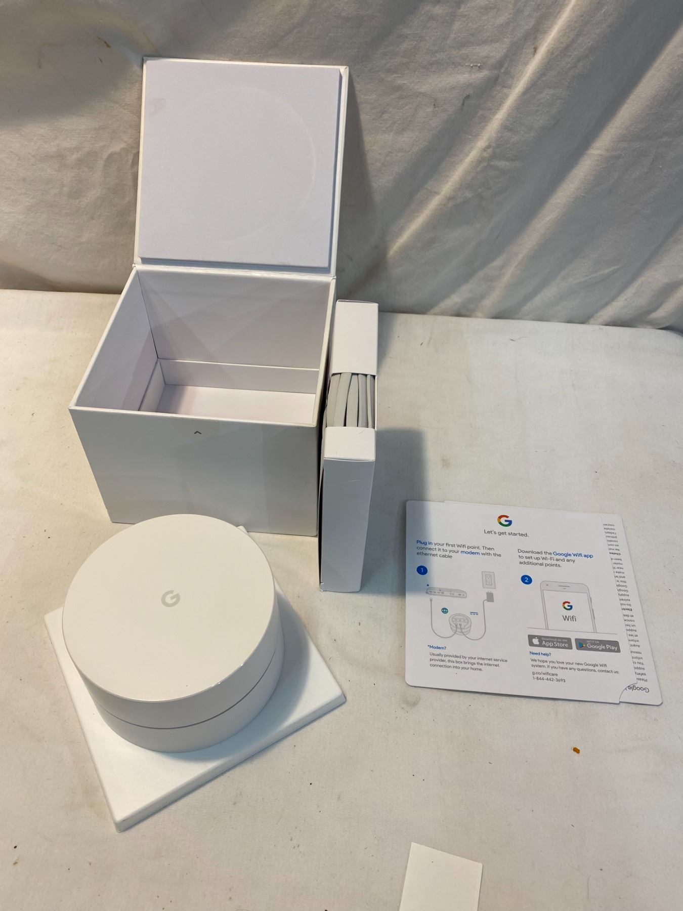 Google home router item