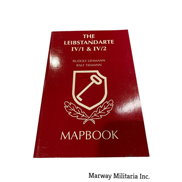 German Book -The Leibstandarte IV/1 & IV/2 Mapbook