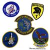 Lot of 5 American Airforce Squadron Patches Include, 94th TAC FTR SQ, 44 OIST, 561st TAC FTR SQ, F-1