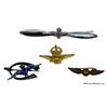 Image 1 : Lot of 4 RCAF / Air Related Sweetheart Pins