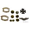 Image 1 : Lot of Military Badges & Buttons
