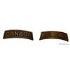 Image 2 : Lot of WW1 / WW2 Canada General Service Shoulder Titles