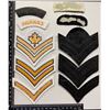Image 3 : Lot of 37 Canadian Navy / RCN Rate / Rank Patches