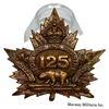 WW1 CEF 125th Battalion Cap Badge