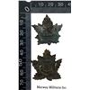 Image 2 : WW1 CEF Collar Badge Lot 21st & 27th Battalions