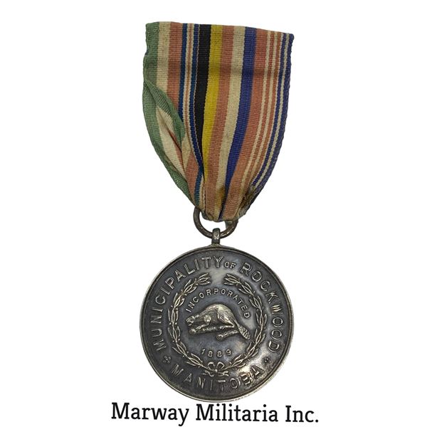 Rockwood Manitoba WW1 CEF Welcome Home Medallion