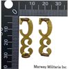 Image 2 : WW1 CEF 3rd Battalion C over Collar Badge Pair