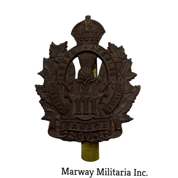 WW1 CEF 111th Battalion Cap Badge