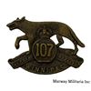 Image 1 : WW1 CEF 107th Battalion Cap Badge