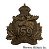 Image 1 : WW1 CEF 159th Battalion Cap Badge