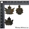 Image 2 : WW1 CEF Collar Badge Lot of 3
