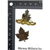 Image 2 : WW1 CEF Collar Badge Lot of 2