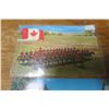 Image 10 : RCMP lot, lapel pins, book, metal logo, key chain, post cards
