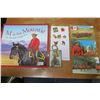 Image 1 : RCMP lot, lapel pins, book, metal logo, key chain, post cards