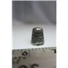 Image 2 : Sterling silver thimble, hallmarked, June 1952, Birmingham, England