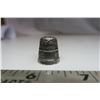 Image 3 : Sterling silver thimble, hallmarked, June 1952, Birmingham, England