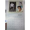 Image 10 : Elvis tin, book, “E is for Elvis”, 1990, caddie write-up, calendar 1994
