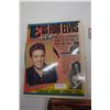 Image 2 : Elvis tin, book, “E is for Elvis”, 1990, caddie write-up, calendar 1994