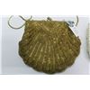 Image 2 : Beaded evening purses, gold and white purse, good condition