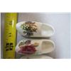 Image 2 : Lot of porcelain shoes (6) made in England
