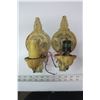 Image 1 : Art deco cast wall sconces (2)