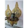 Image 3 : Art deco cast wall sconces (2)