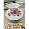 Image 2 : China lot - Royal Stafford, Royal Devon cups/saucers etc.
