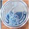 Image 3 : 1993 NOLAN RYAN COIN $1 REPUBLIC OF LIBERIA UNCIRCULATED 7TH NO HITTER (#56) .   Hall of Fame MLB  e