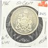 Image 1 : 1965 50 cent piece 80% Silver