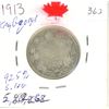 Image 1 : 1913 quarter  King George V 92.5 % Silver5,822,262  minted look closely at details in coin  Part of 