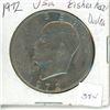 1972 Eisenhower Dollar bright sharp detailed coin