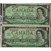 Image 1 : 1867-1967 Canada Centennial Dollar *BM1595091  (REPLACEMENT) bill nice crisp colorful bill     Part 