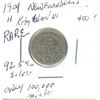 Image 1 : 1904 H 10 cent Newfoundland  RARE only 100,000 minted     look closely at the coin                  