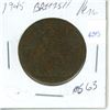 Image 1 : 1945 Dark Brown  King George V British Penny  images are sharp and brilliant
