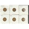 Image 1 : 1940, 1941, 1942, 1943, 1944 & 1945 pennies      Look closely at the coins                          