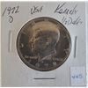 Image 1 : 1972 D Kennedy ½ Dollar brilliant vibrant details in coin                                           