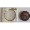 Image 1 : 1842 Bank of Montreal Penny  nice example for a coin over 150 years old      look closely           