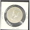 Image 2 : 1956 50 cent Queen Elizabeth II 80 % Silver only minted  1,379,499  look closely at this coin