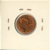 Image 2 : 1965 Penny Type 5 Queens Face re-cut bright beautiful coin                                          