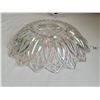 Image 3 : Federal carnival glass, iridescent petal bowl.