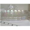 Image 5 : Vintage Federal carnival glass. Yorktown set of 4, 2 piece sandwich set.