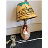 Image 1 : Vintage cowgirl wall lamp. Working.