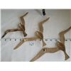 Image 2 : Solid brass seagulls. Set of 3.