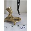 Image 1 : Unique, vintage solid brass Egyptian Nefertiti ashtray.