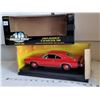 Image 1 : VERY RARE packaging error (Chatger) Box top. American Muscle 1:18 1969 Dodge Charger 500 w/ 450 Hemi