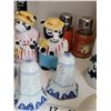 Image 5 : Lot of unique vintage salt & pepper shakers.