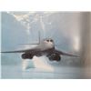 Image 5 : Framed and signed print by Dru Blair. Rockwell B-18 Bomber. 37”H X 28 1/2”W