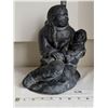 Image 1 : Vintage, heavy traditional Mother & child statue.