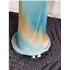 Image 3 : Colorful, blown glass vase.