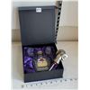 Image 1 : Crown Royal gift set & knight head ounce dispenser.